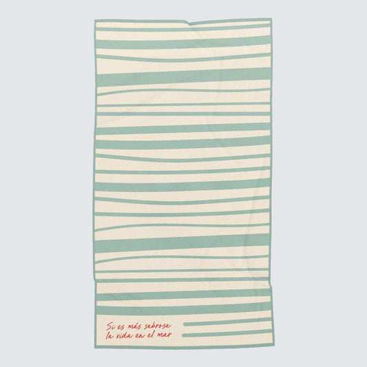 Toalla de microfibra - Rayas Playa