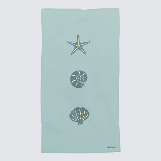 Toalla de microfibra - Conchas