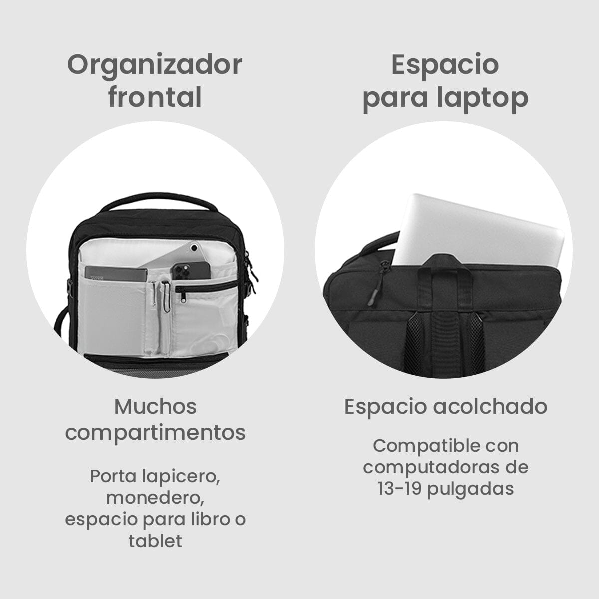 Mochila de Viaje Tapir Bolsos La Fiebre de Viajar 